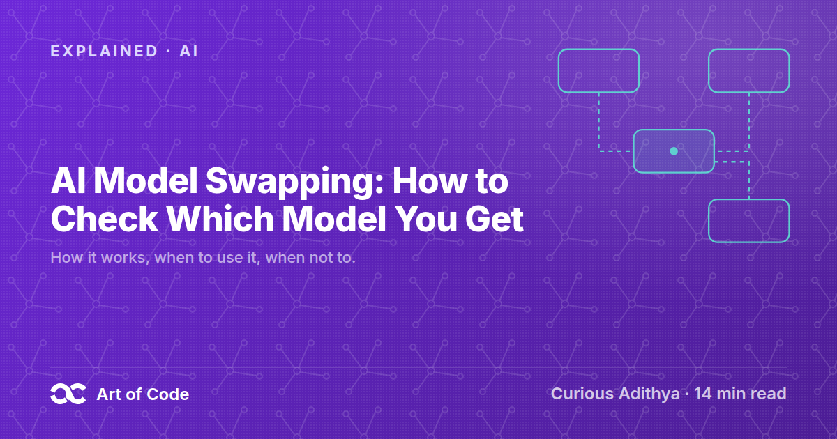 AI Model Swapping: How to Check Which Model You Get
