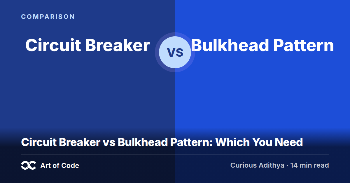 Circuit Breaker vs Bulkhead Pattern: Which You Need
