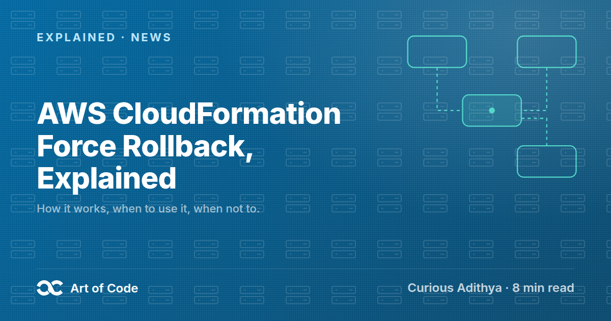 AWS CloudFormation Force Rollback, Explained