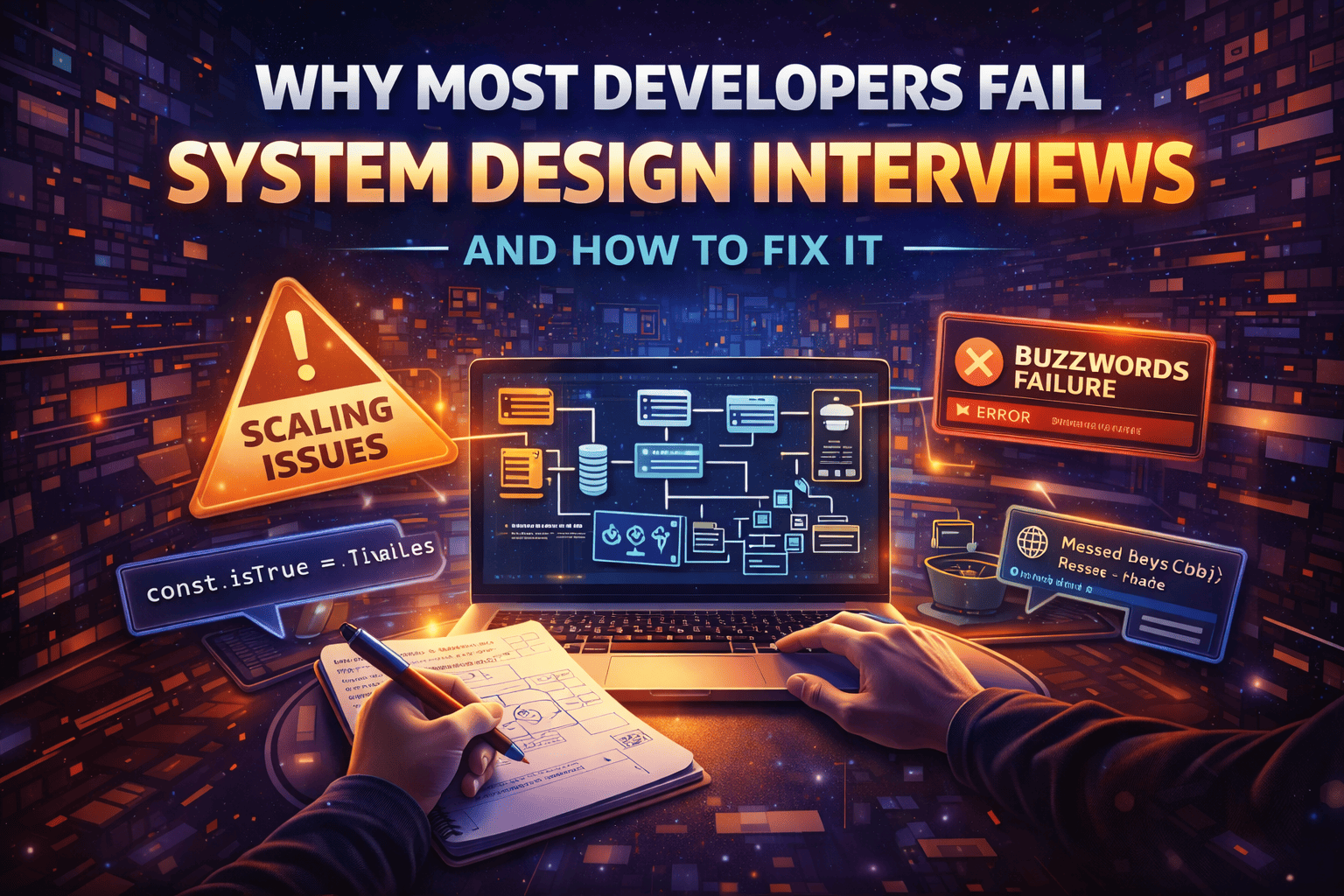 Why Most Developers Fail System Design Interviews and How to Fix It