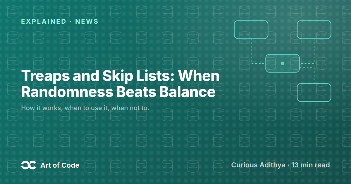 Treaps and Skip Lists: When Randomness Beats Balance